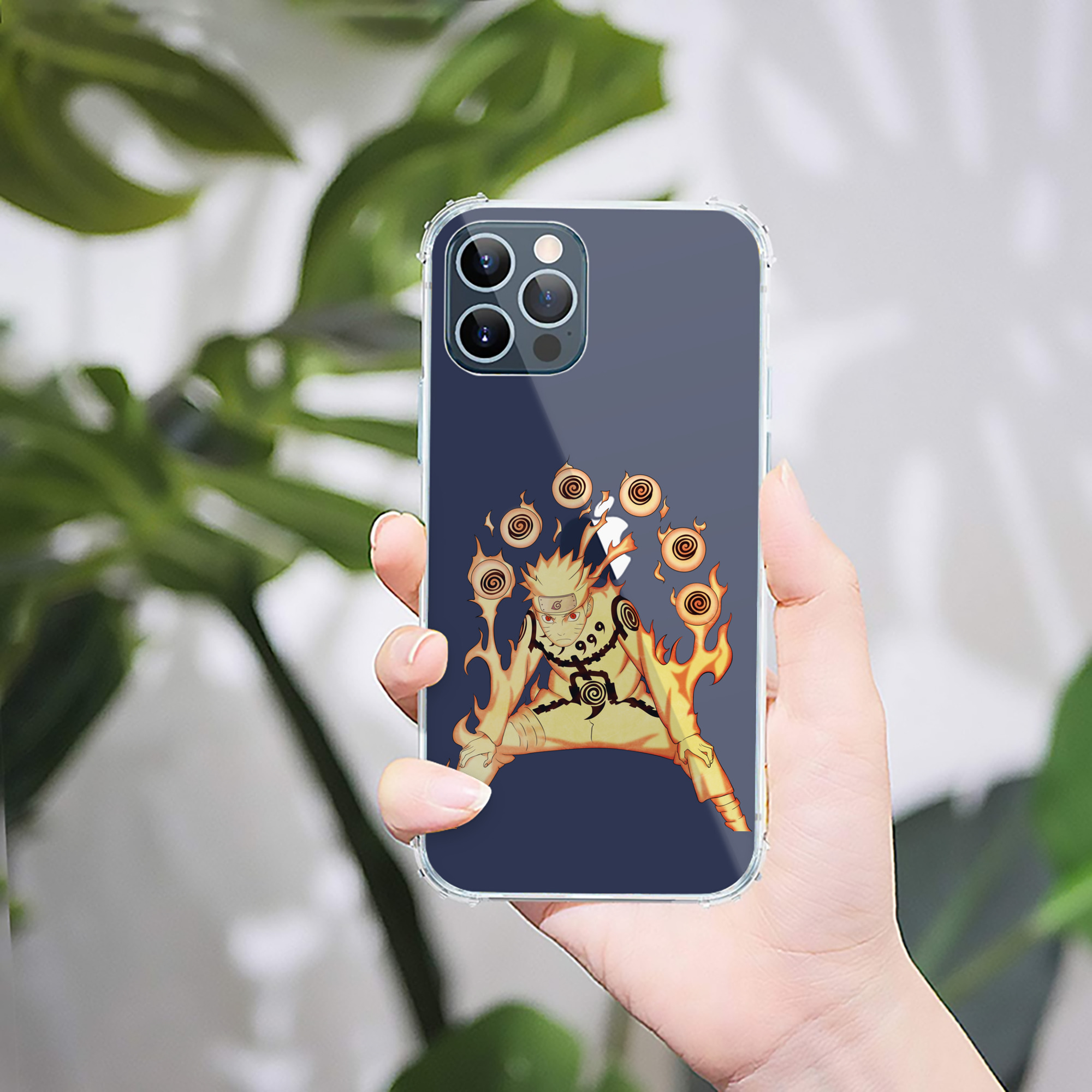（画像用） NARUTO -ナルト- うずまき ナルト Uzumaki Naruto 【iPhone 12シリーズ対応】透明スマホケース（クリアソフトケース）